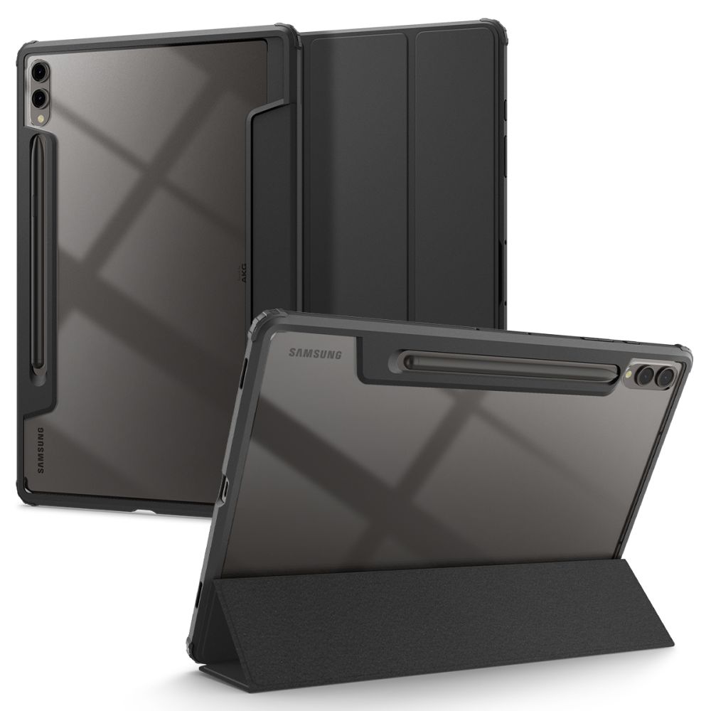 Husa Spigen Ultra Hybrid Pro compatibila cu Samsung Galaxy Tab S9 Plus / S10 Plus 12.4 inch Black