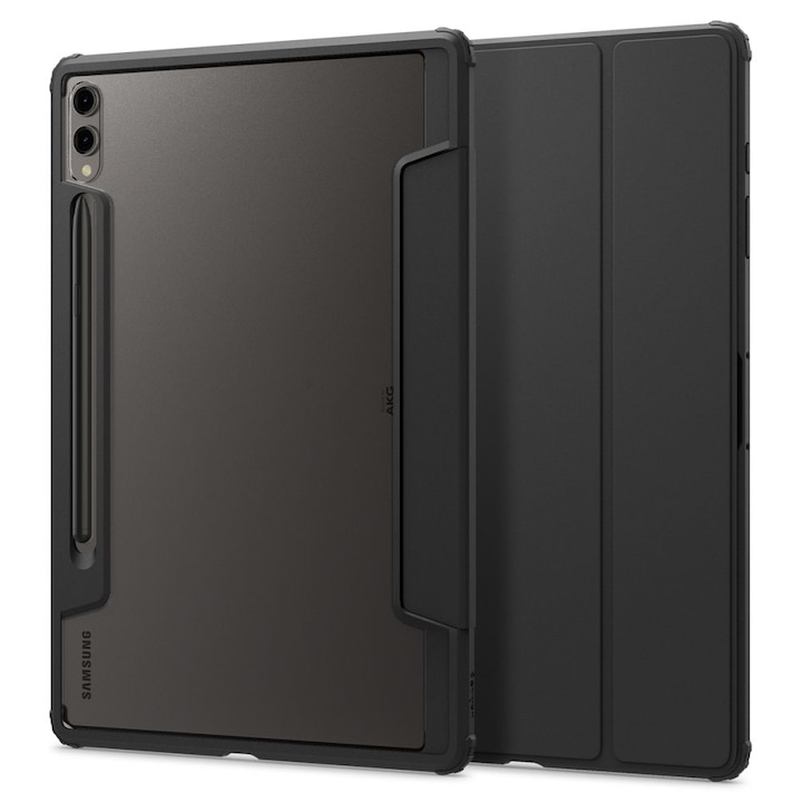 Husa Spigen Ultra Hybrid Pro compatibila cu Samsung Galaxy Tab S9 Plus / S10 Plus 12.4 inch Black