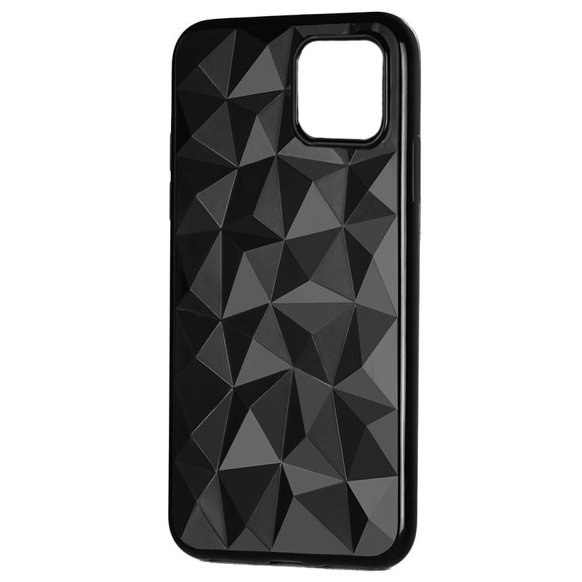 Husa Silicon Forcell Prism pentru Apple iPhone 11 Pro Max, Black