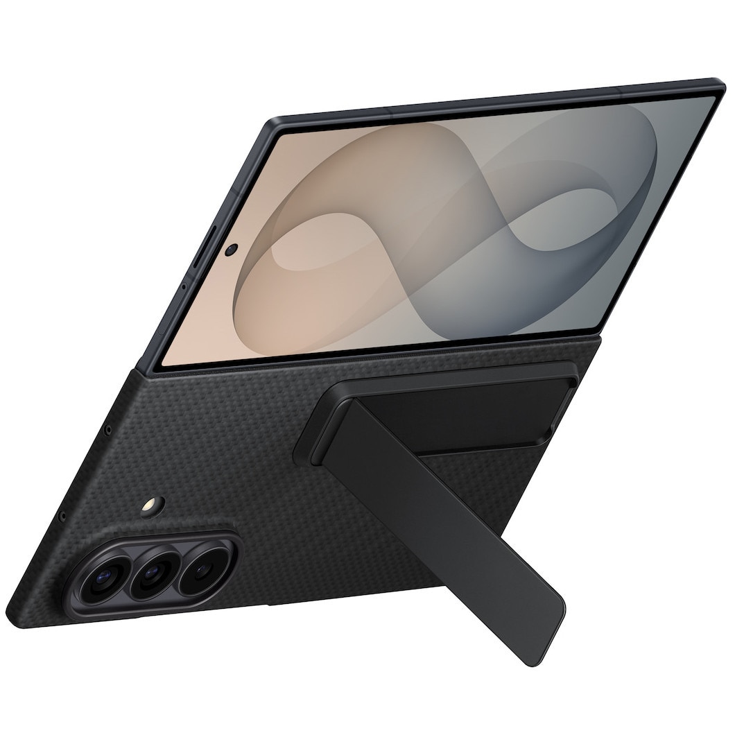 Husa de protectie Samsung pentru Galaxy Fold8 Ultra, Carbon Standing, Black