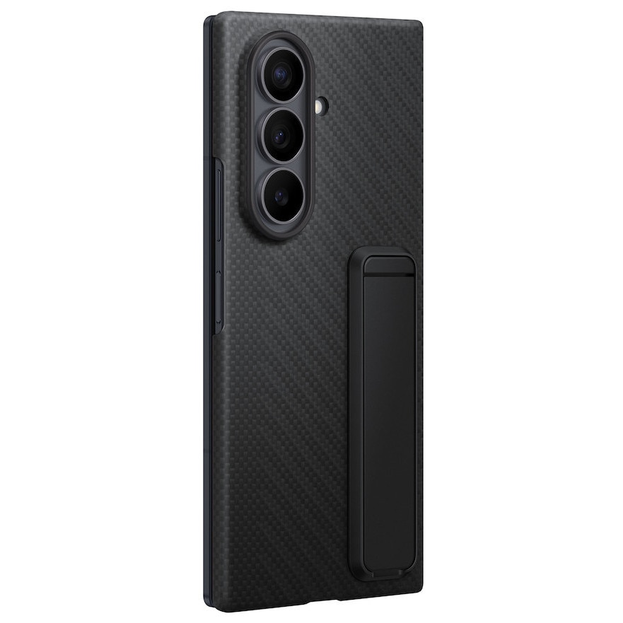 Husa de protectie Samsung pentru Galaxy Fold8 Ultra, Carbon Standing, Black