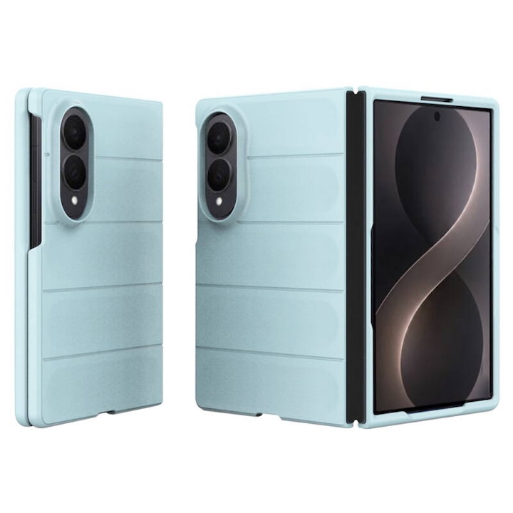 Husa Techsuit pentru Samsung Galaxy Z Fold8 F976 Bleu