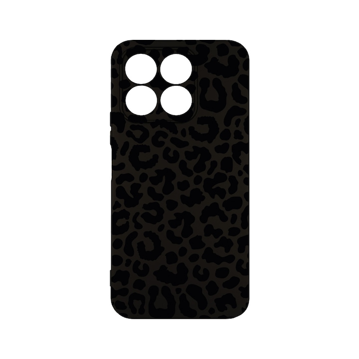 Husa BestCase® Premium Silicon, Compatibila Cu Honor X8B, Leopard, SLIM 1.2MM, Microfibra in interior, Antisoc, Protectie Camera, Margini ridicate pentru protectia ecranului, PB 1057