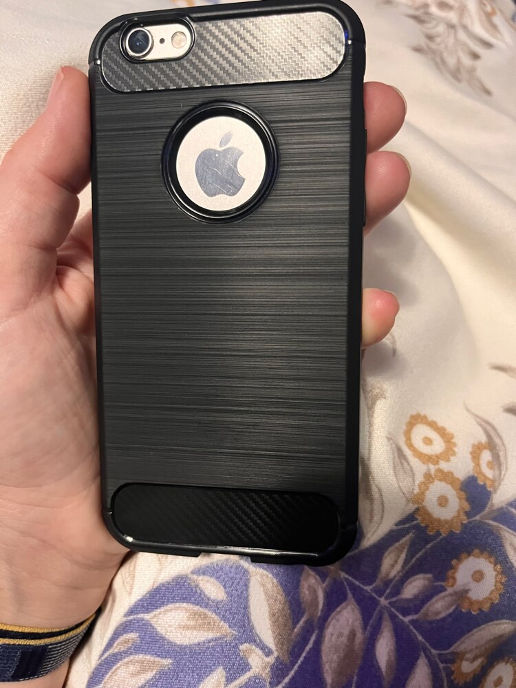 Husa protectie Mat-Tech compatibila cu iPhone 6 / 6s, Anti-soc, 2MM, Decupaje Precise, Rezistenta la impact, Margini ridicate pentru protectia ecranului, Transparenta