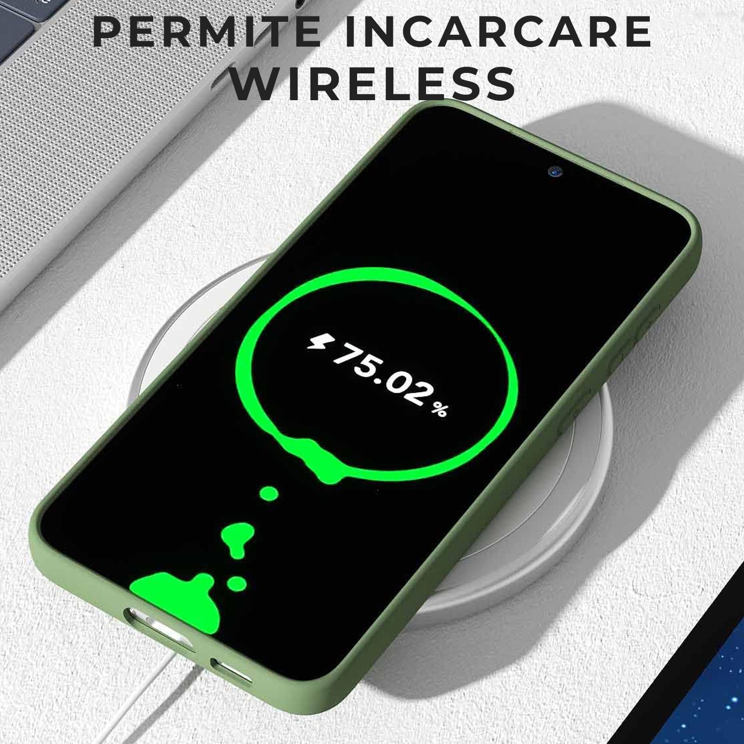 Husa pentru Samsung Galaxy S24 Premium Silicon Daden®, Protectie Camera, Antisoc, Calitate Premium, Verde