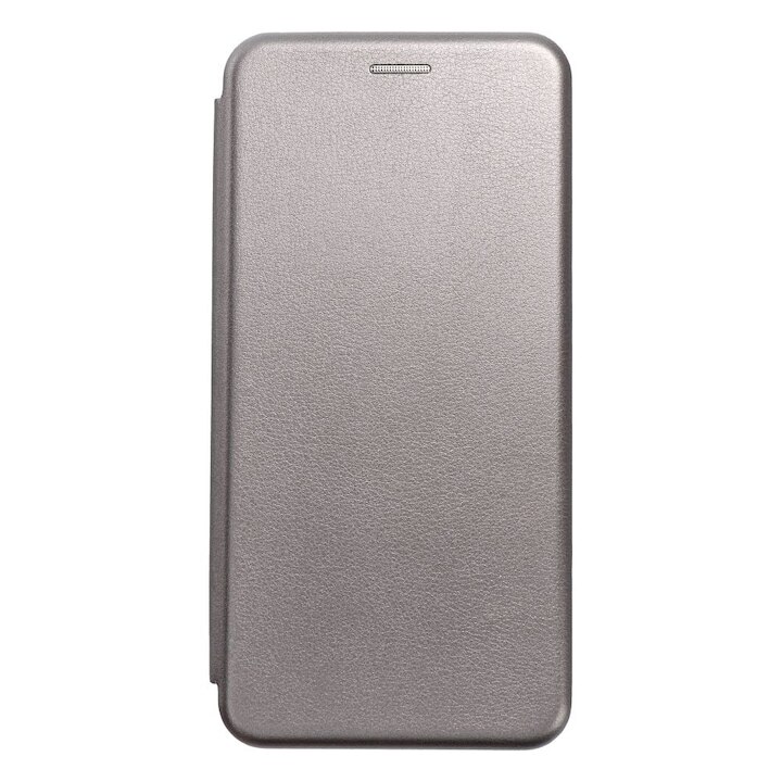 Husa pentru Motorola Edge 40 Neo Tip carte DaDen®, Suport card, Functie de Stand si Inchidere Magnetica, Protectie Sporita, Gri