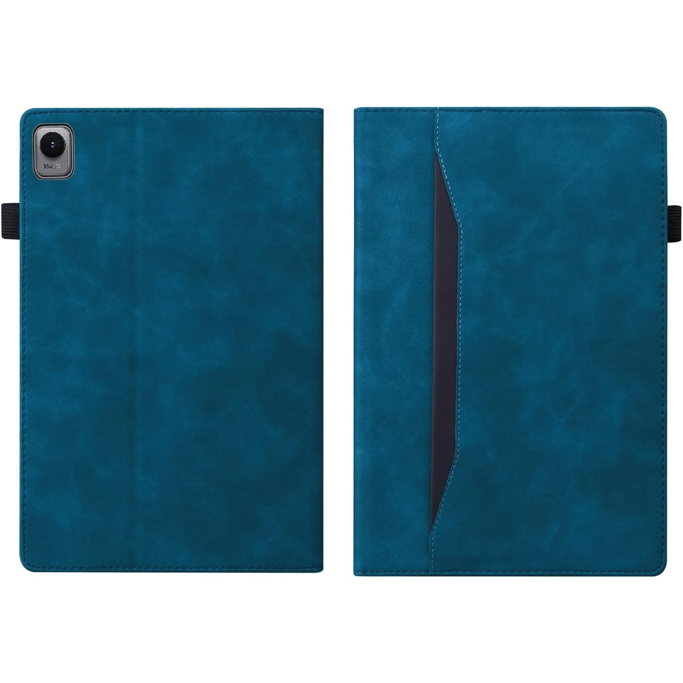 Husa tableta, 11 inch, albastru marin, 25.2x16.3x0.7cm