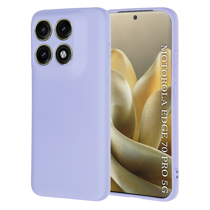 Husa pentru Motorola Edge 70 Pro Techsuit SoftFlex Light Purple