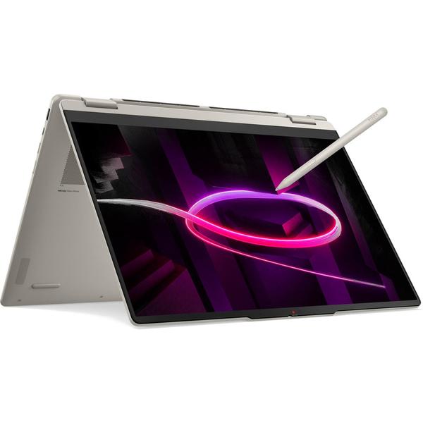 Laptop 2in1 Lenovo Yoga 7 16AGP11 (Procesor AMD Ryzen™ AI 7 445 (8M Cache, up to 4.6 GHz) 16inch WUXGA OLED 60Hz Touch, 16GB LPDDR5X, 512GB SSD, AMD Radeon 840M, Win 11 Home, Crem)