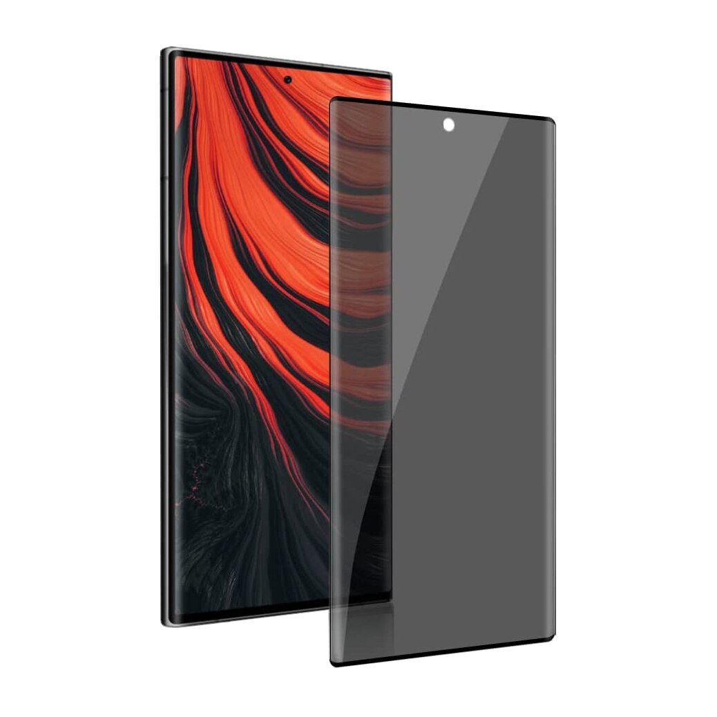 Folie sticla pentru Samsung Galaxy S22 ULTRA, Privacy, 3D, acopera tot ecranul Case Friendly
