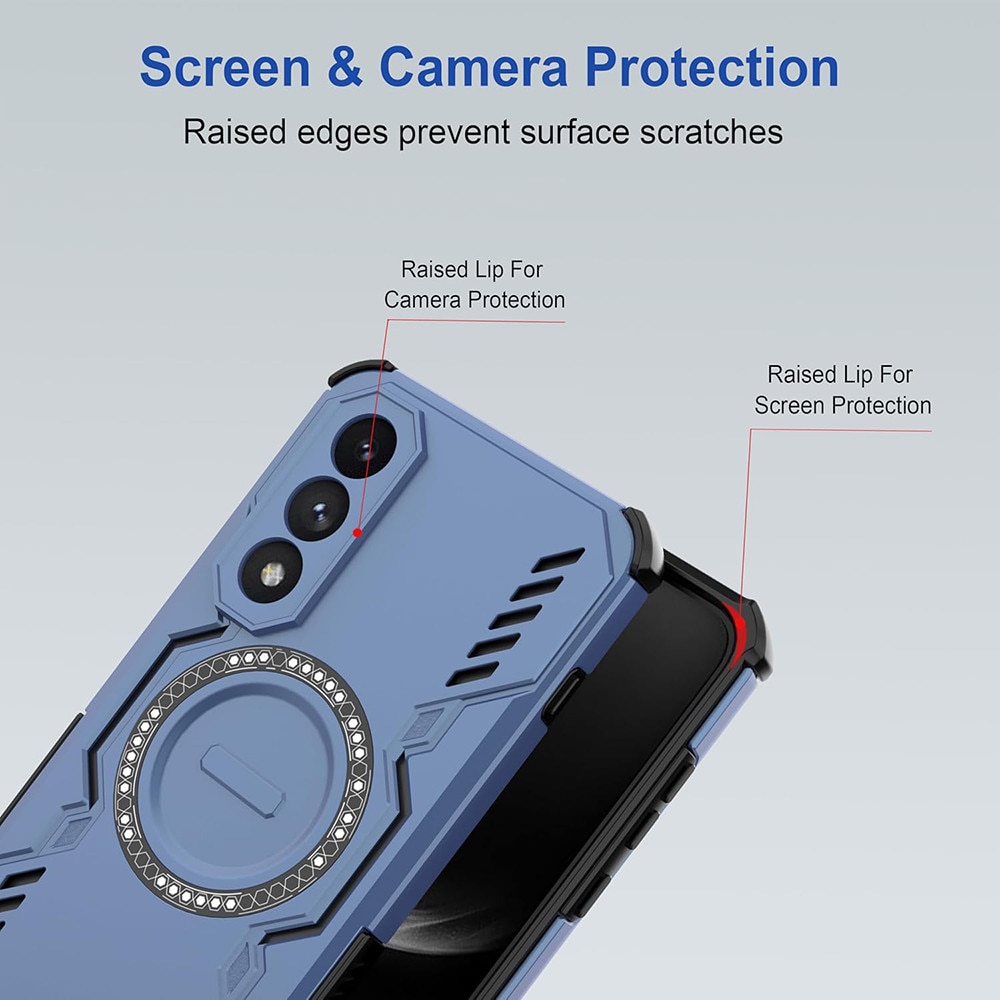 Husa pentru OnePlus Nord 5, colturi ranforsate, protectie camere, compatibila MagSafe, ArmorMag, Black