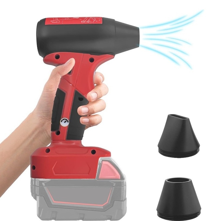 Suflanta cu aer comprimat, suflanta alimentata cu baterie compatibila cu Einhell Power X-Change 18V, suflanta PC 130000RPM, suflanta cu aer comprimat cu 4 viteze, suflanta auto pentru tastaturi/electronice