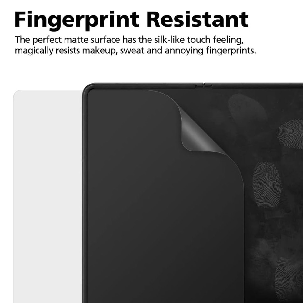 Folie Hydrogel Regenerabil MATTE Ecran Fata-Spate pentru Samsung Galaxy Z Flip8 / Flip 8, High Sensitivity, Textura Mata, HD Clarity, NoReflexion, Shock Absorption, Flexible Hydro-Crystal, Elite Class Protection, Clear