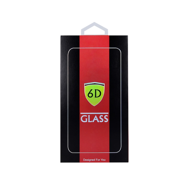 Folie Sticla Temperata 6D pentru Vivo Y21s, Full Glue, duritate 9H