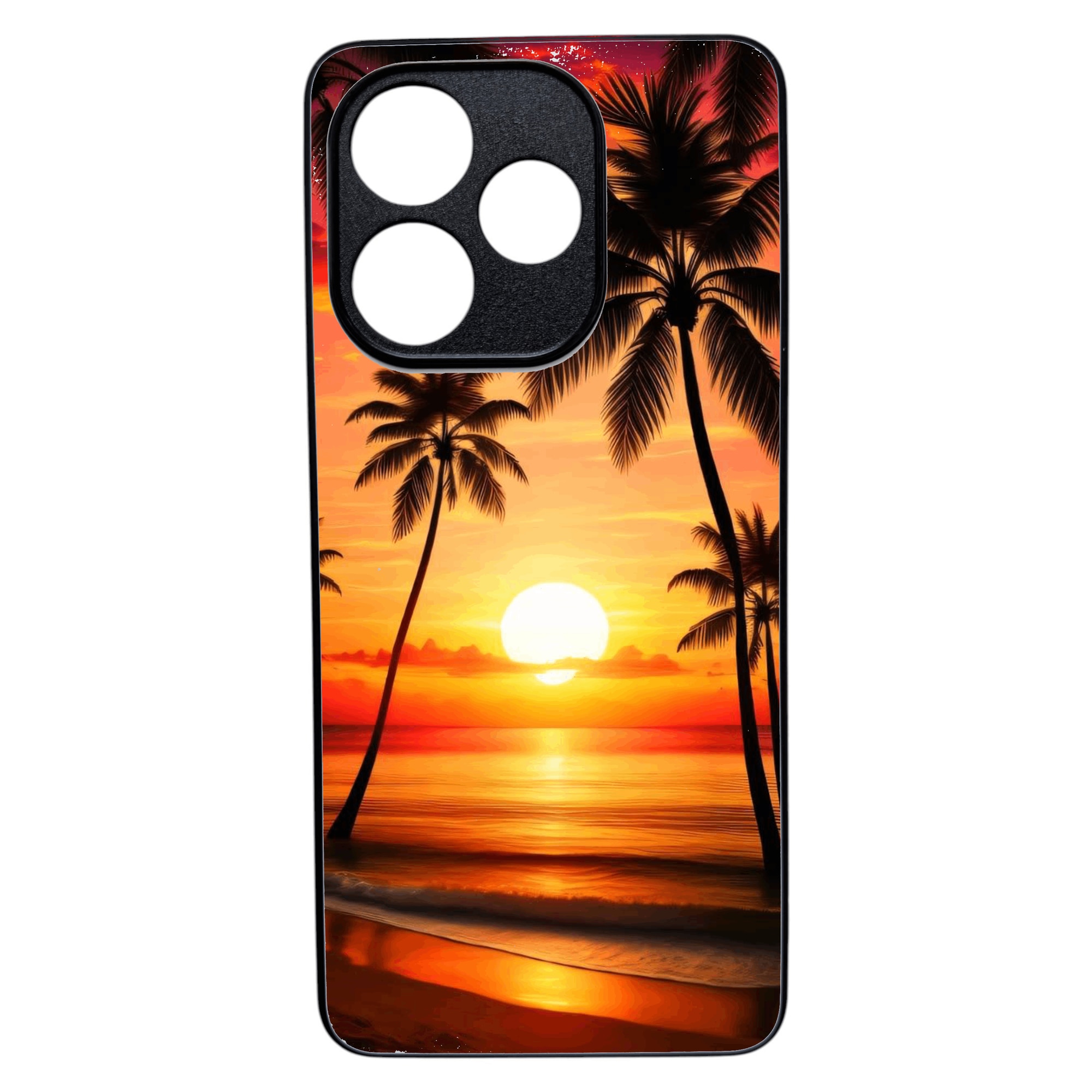 Husa Soft compatibila cu Oppo A5 Pro 5G, Sunset Design