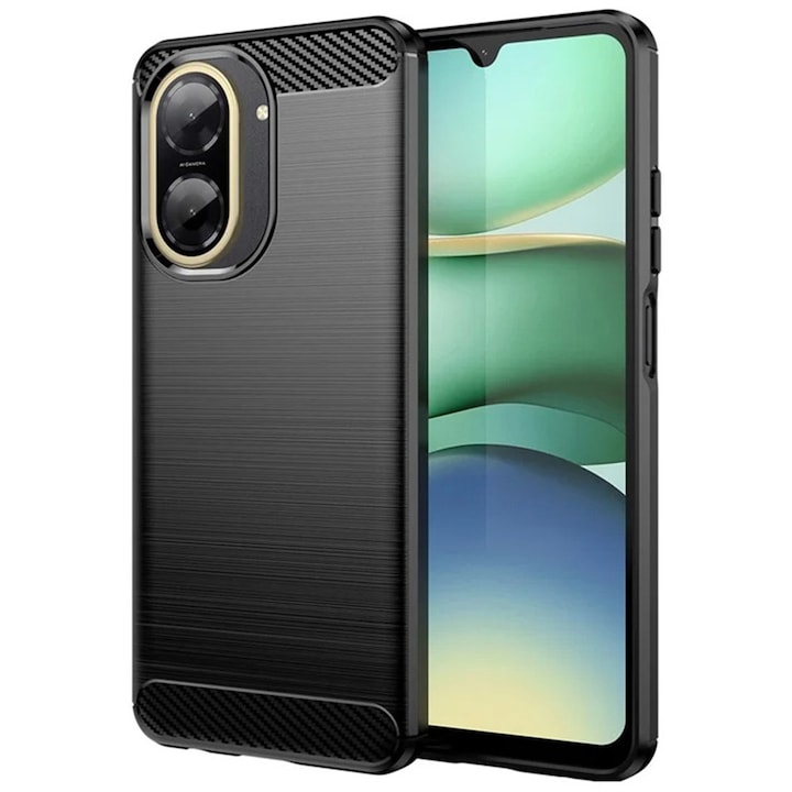 Set Husa Silicon si Folie Sticla pentru Xiaomi Redmi A5 4G (Standard), Stef's Cat Ultra Protect