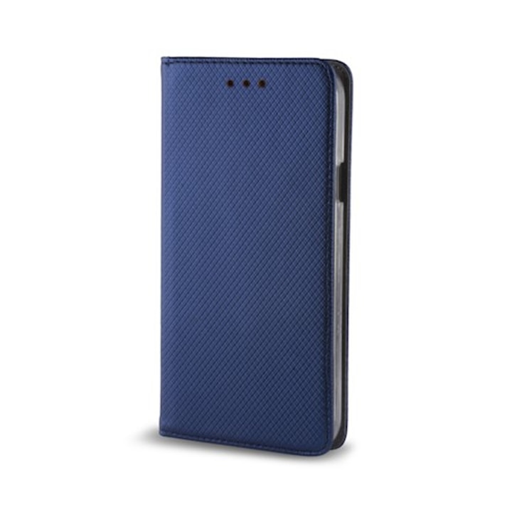 Husa de protectie TFO pentru Xiaomi Mi Note 10 Lite, Piele ecologica, Albastru Navy