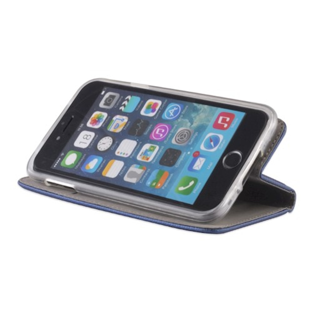 Husa de protectie TFO pentru Xiaomi Mi Note 10 Lite, Piele ecologica, Albastru Navy