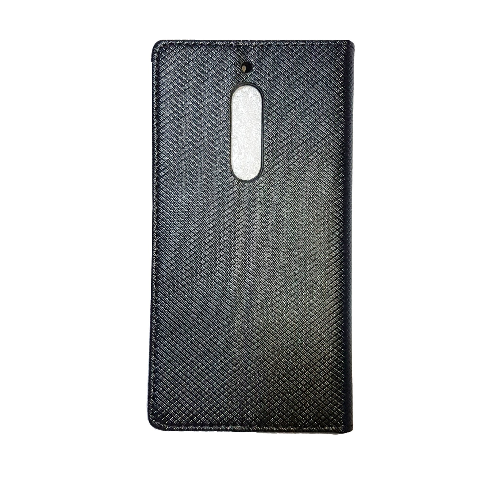 Husa inchisa tip carte Smart Magnet pentru Nokia 5 black