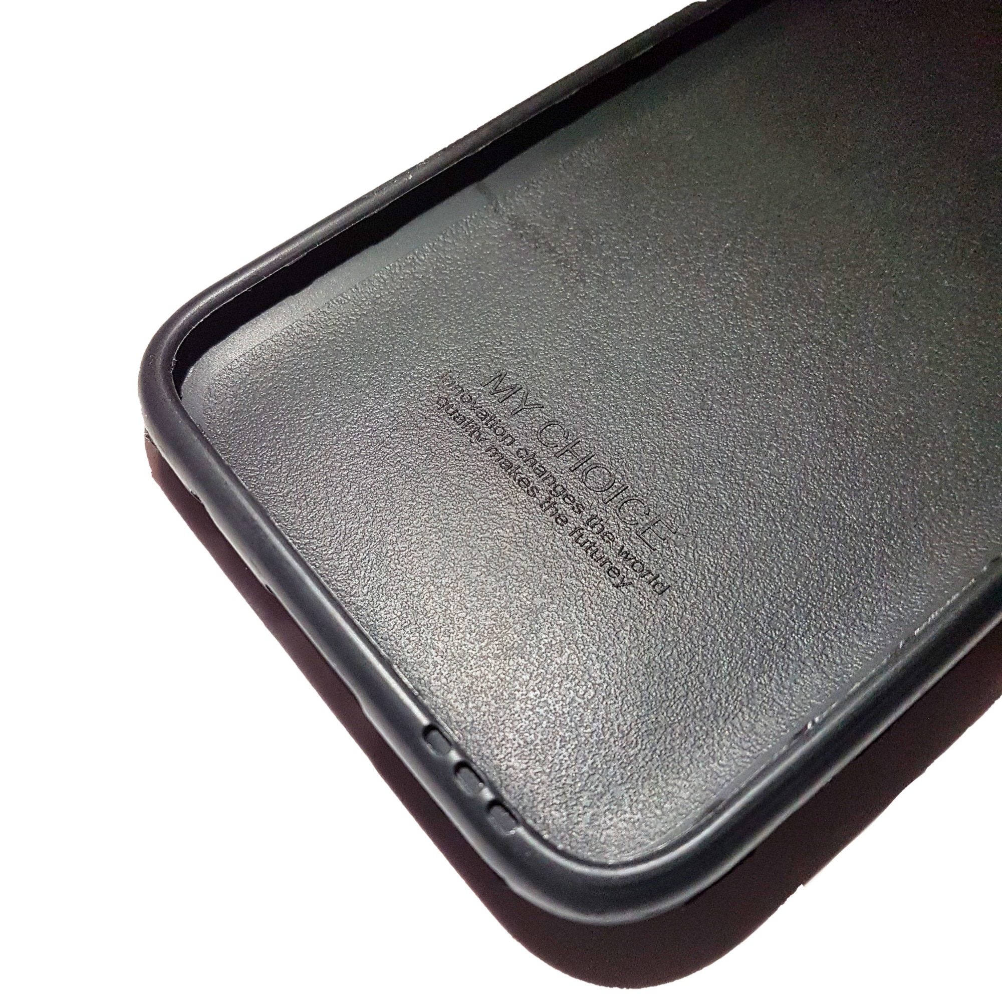 Husa antishock catifea pentru Huawei P40 Lite, Leaves, design Nr3, rosu