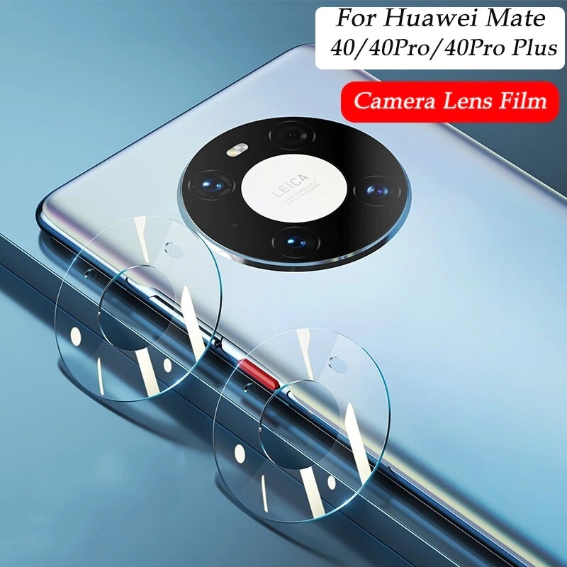 Folie protectie camera telefon, Compatibil cu Huawei Mate 40 Pro, Transparent
