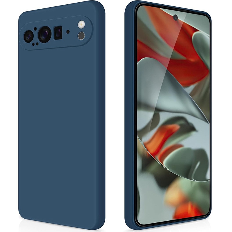 Carcasa compatibil cu Google Pixel 9 Pro XL, Ultra Subtire, Albastru Inchis