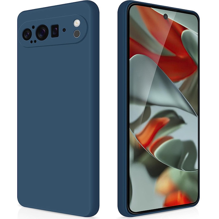 Carcasa compatibil cu Google Pixel 9 Pro XL, Ultra Subtire, Albastru Inchis
