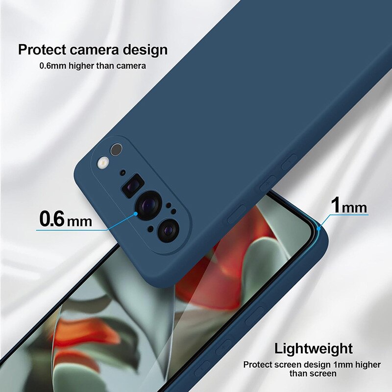 Carcasa compatibil cu Google Pixel 9 Pro XL, Ultra Subtire, Albastru Inchis