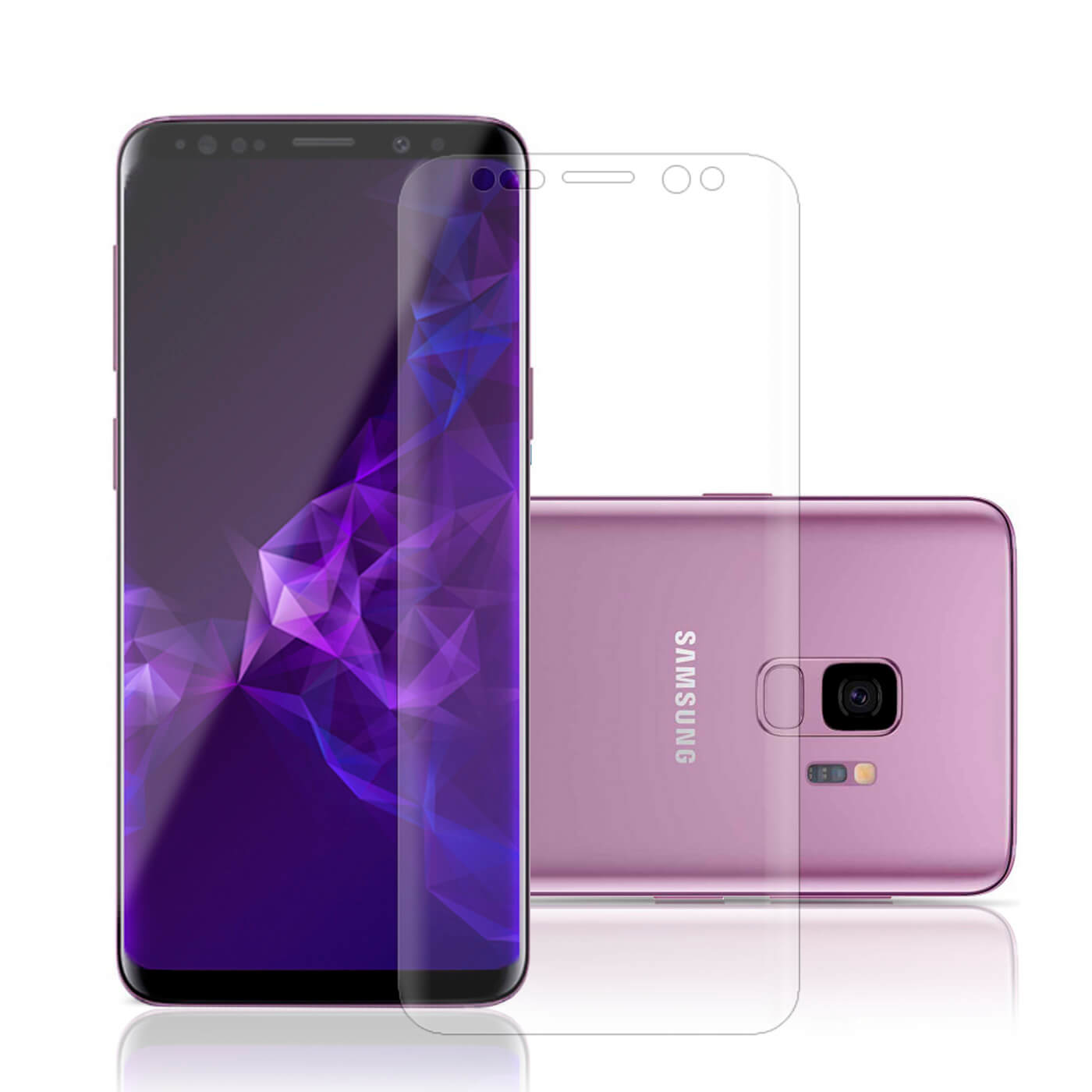 Folie de protectie pentru Galaxy S9, Sticla securizata, Transparenta