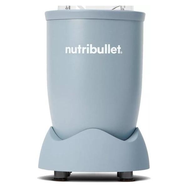 Blender Nutribullet Pro NB907MASL 0C22300145, 900 W, 1 viteza, cupa inalta 0.9l, cupa inalta 0.7l, 5 accesorii (Gri/Albastru)