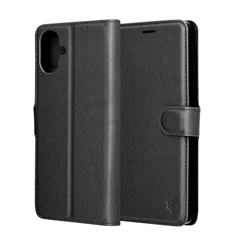 Husa pentru Samsung Galaxy A07 4G Tip Carte, Leather Folio, Functie de Stand, Calitate Premium, Antisoc, Protectie Sporita, Negru