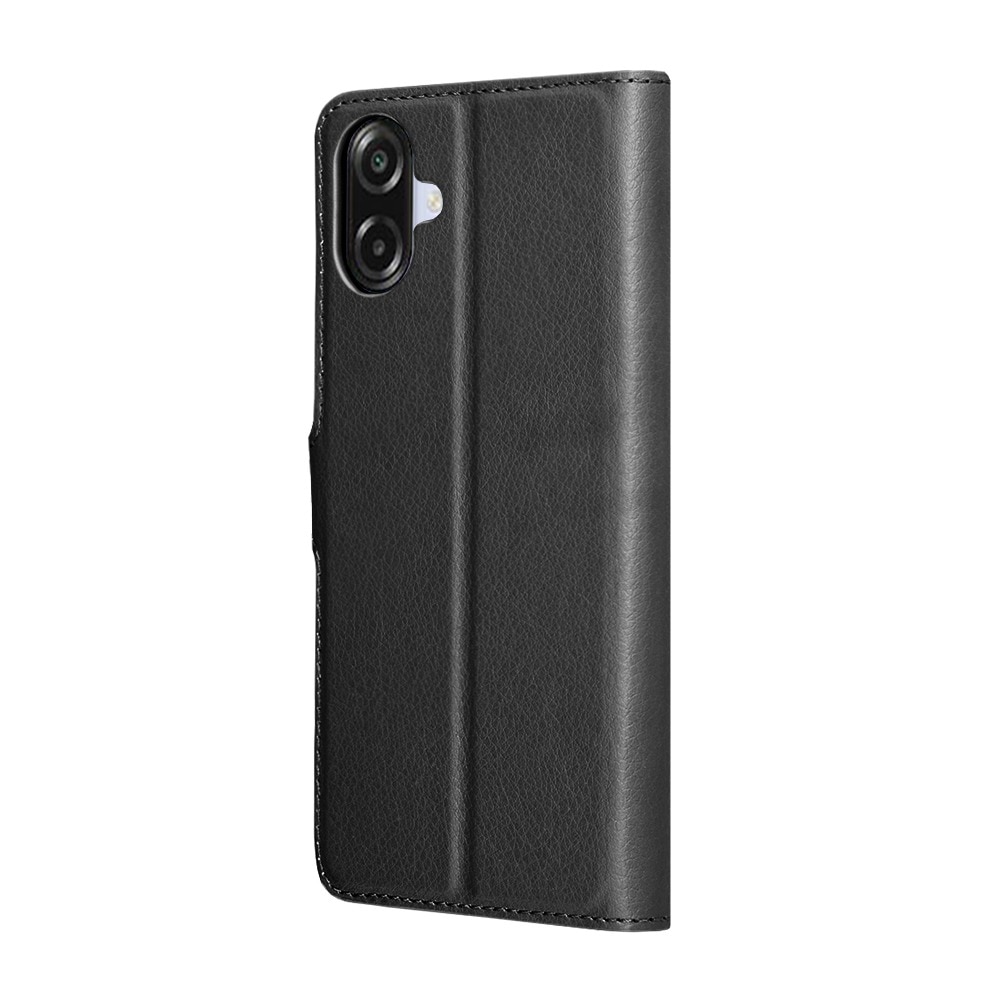 Husa pentru Samsung Galaxy A07 4G Tip Carte, Leather Folio, Functie de Stand, Calitate Premium, Antisoc, Protectie Sporita, Negru