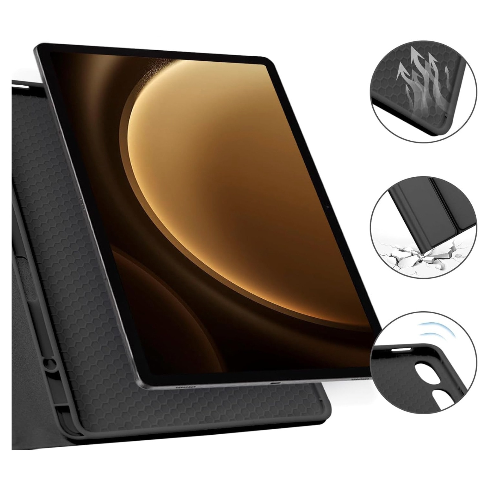 Husa tableta EtuiTab pentru Samsung Galaxy Tab S10 Lite 10.9", cu touchpad