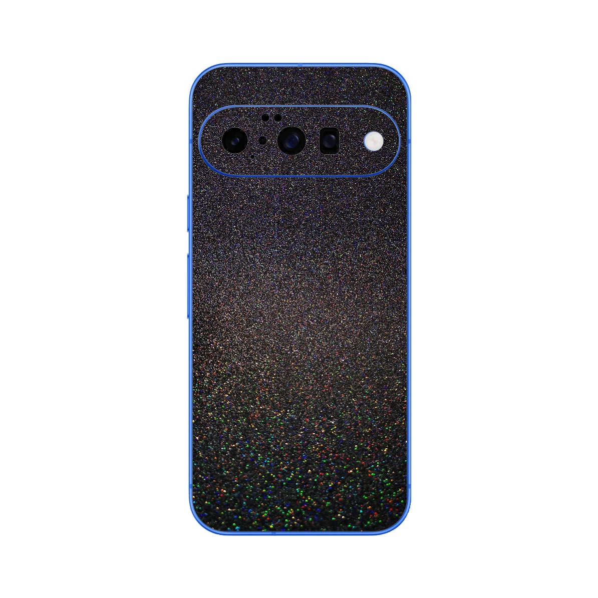 Folie iSkinz pentru Google Pixel 10 - Black Galactic Gold, Split Cut, Skin Adeziv Cover, Protectie pentru Carcasa Spate si Laterale