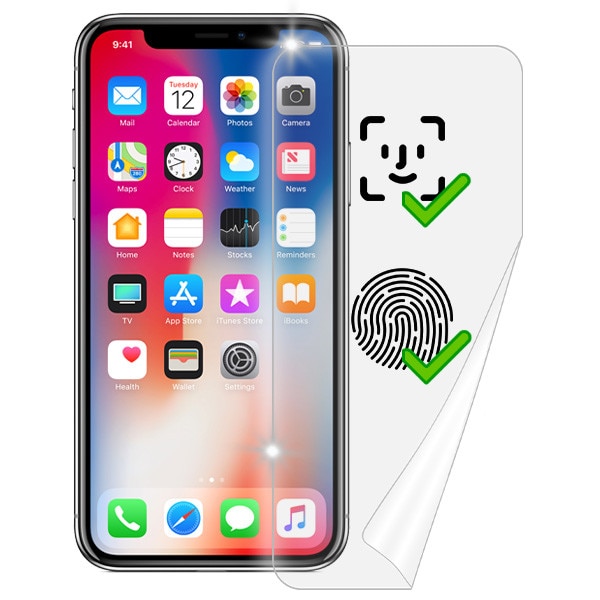 Folie protectie GrizzGlass CeramicFilm compatibila cu Samsung Galaxy A37, Transparent