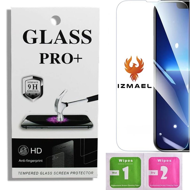 Folie de protectie premium, Izmael 9D, pentru telefon Motorola Moto E20, Sticla, Transparent