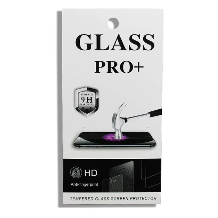 Folie de protectie premium, Izmael 9D, pentru telefon Motorola Moto E20, Sticla, Transparent