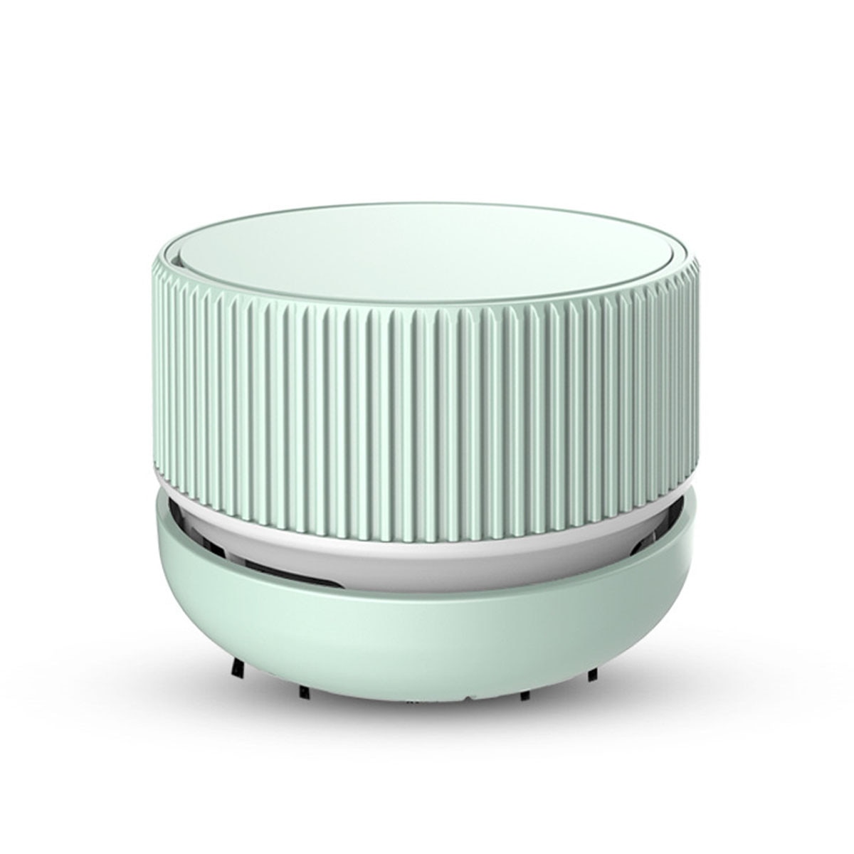 Aspirator de birou 0806BM-BST3158277-4, portabil fara fir, rotativ 360°, reincarcabil, 3W, verde, 82 x 82 x 58 mm