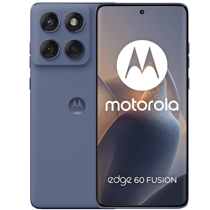 RESIGILAT: Telefon mobil Motorola Edge 60 Fusion, 256GB, 8GB RAM, 5G, Pantone Slipstream