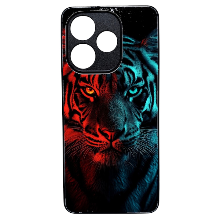 Husa Soft compatibila cu Honor 600 Lite, Tiger Design