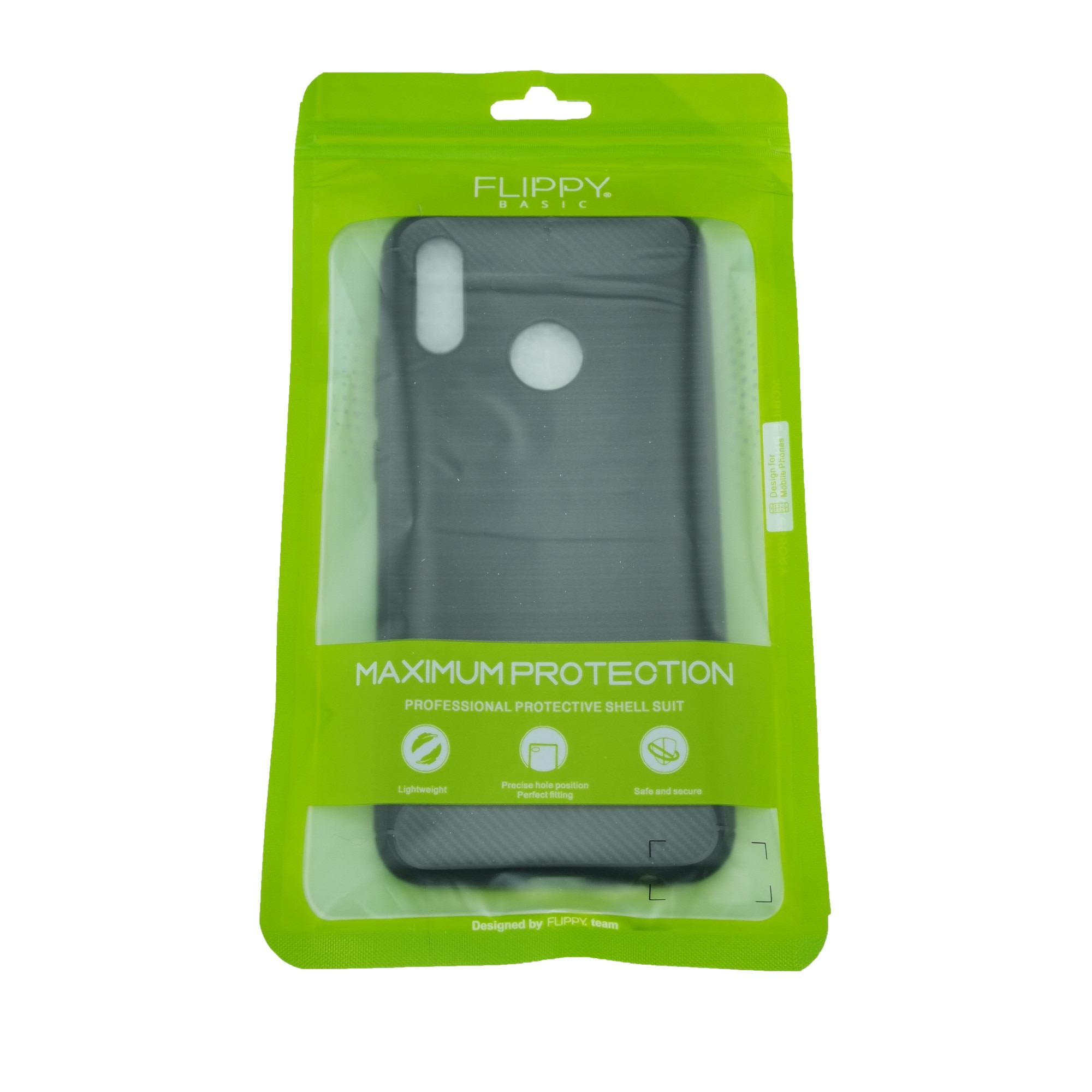 Husa Huawei Y7 2019 Tpu, carbon, Negru