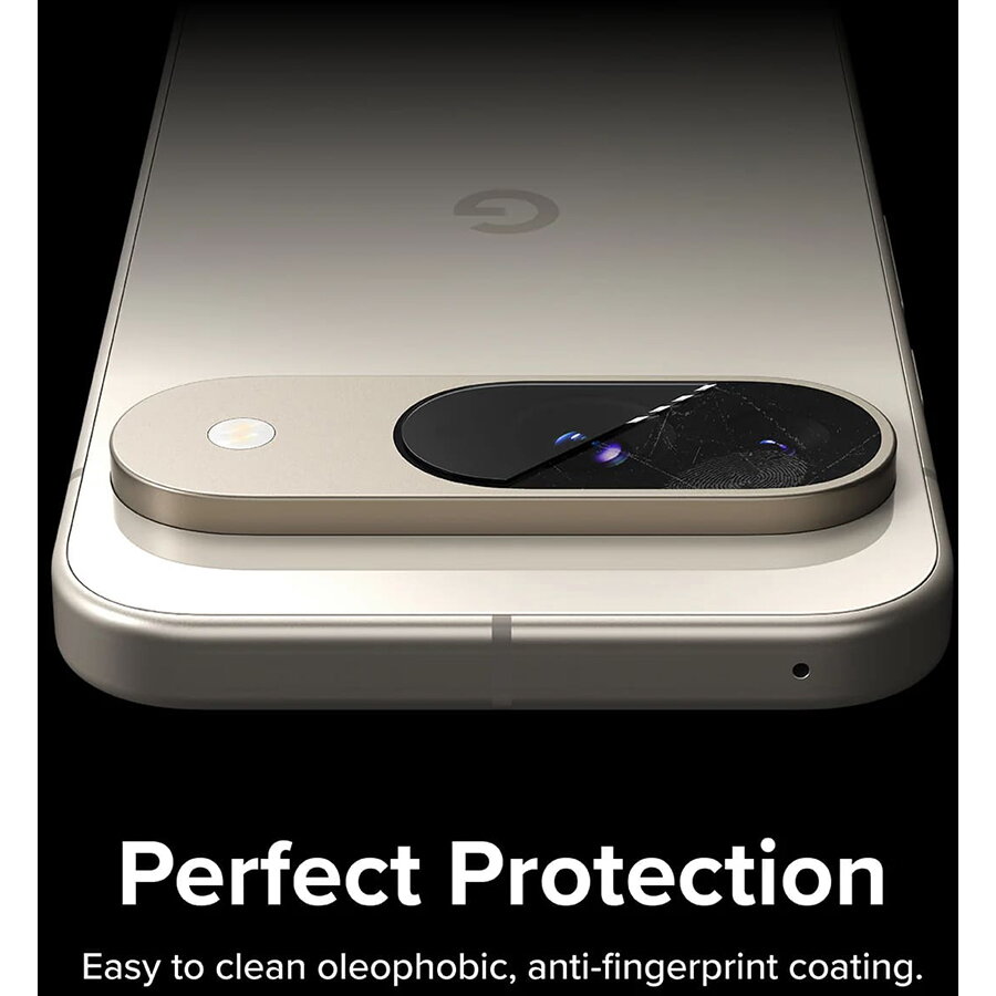 Folie sticla camera Google Pixel 9 Ringke Camera Protector, transparenta (Pachet 3buc.)