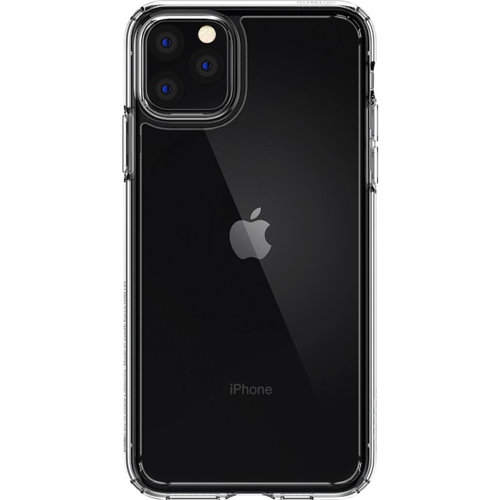 Husa Spigen Crystal Hybrid pentru iPhone 11 Pro, Crystal Clear