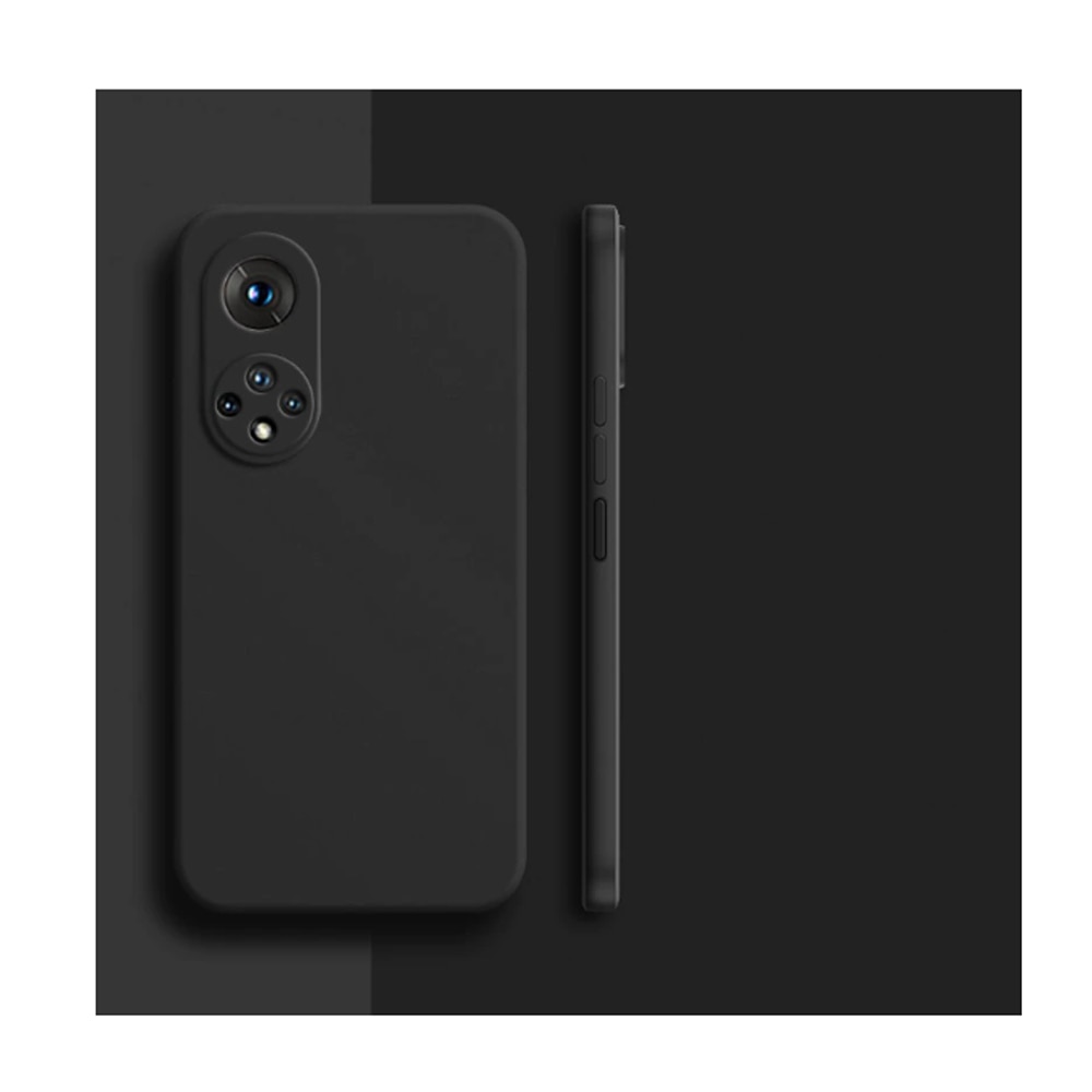 Husa Compatibil cu Telefon Compatibila Huawei Nova 9, G-Tech, Silicon TPU, Aspect Mat, Negru