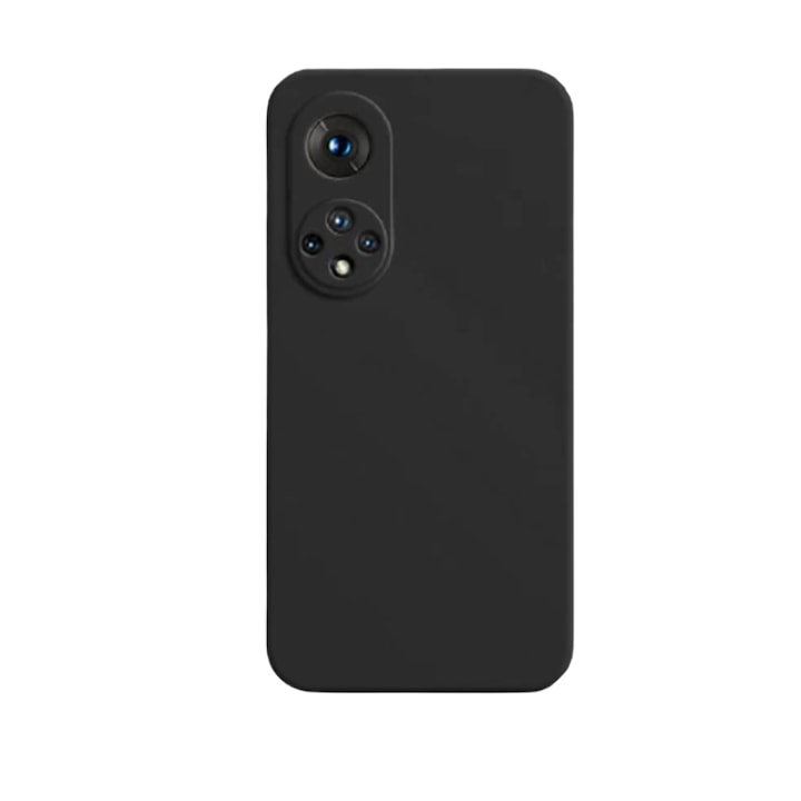 Husa Compatibil cu Telefon Compatibila Huawei Nova 9, G-Tech, Silicon TPU, Aspect Mat, Negru
