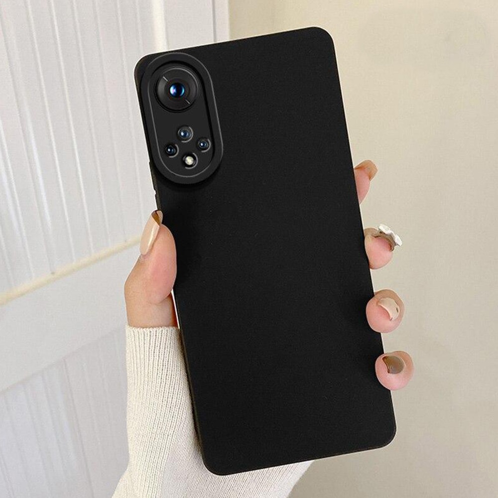 Husa Compatibil cu Telefon Compatibila Huawei Nova 9, G-Tech, Silicon TPU, Aspect Mat, Negru