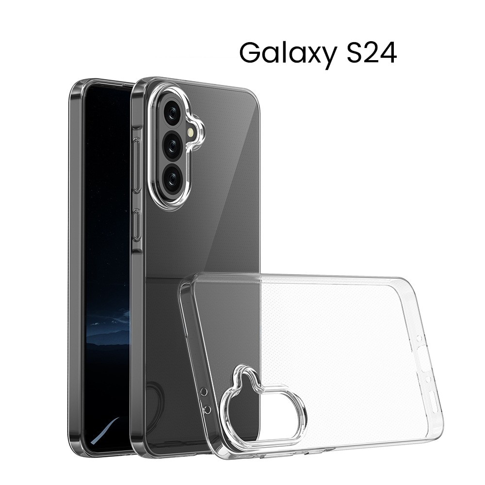 Husa de Protectie, Flippy, Husa de Protectie pentru Samsung Galaxy S24, tip Carcasa, subtire din Silicon TPU, 1 mm, Protect Plus, Transparenta