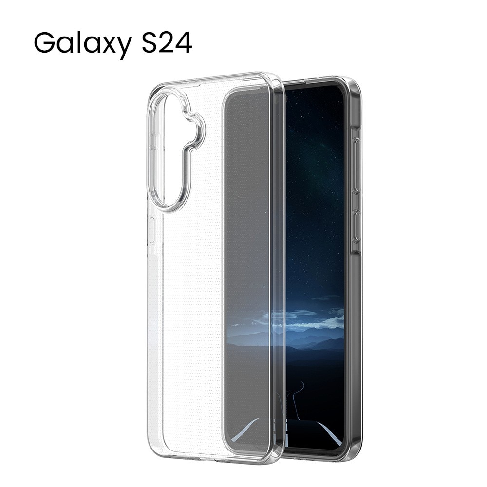 Husa de Protectie, Flippy, Husa de Protectie pentru Samsung Galaxy S24, tip Carcasa, subtire din Silicon TPU, 1 mm, Protect Plus, Transparenta
