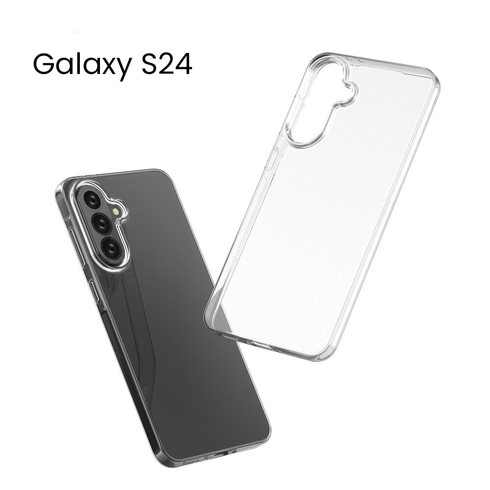 Husa de Protectie, Flippy, Husa de Protectie pentru Samsung Galaxy S24, tip Carcasa, subtire din Silicon TPU, 1 mm, Protect Plus, Transparenta