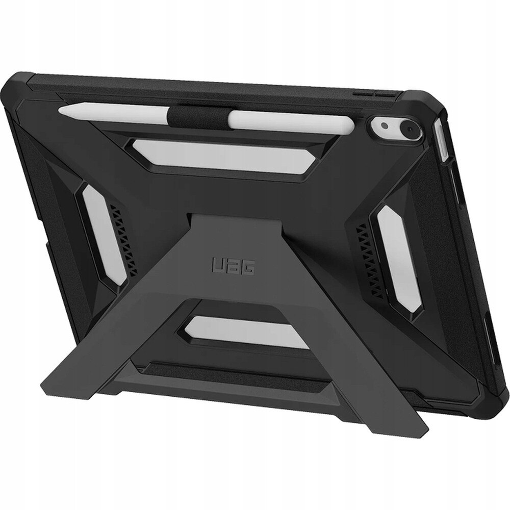 Husa tableta Urban Armor Gear Scout Plus, pentru Apple iPad 11" si 10,9", TPU, neagra, cu suport integrat